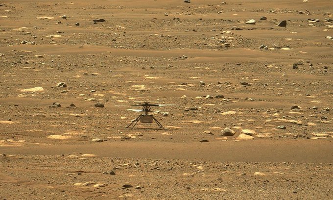 نخسین پرواز بالگرد ناسا در سطح مریخ نخسین پرواز بالگرد ناسا در سطح مریخ