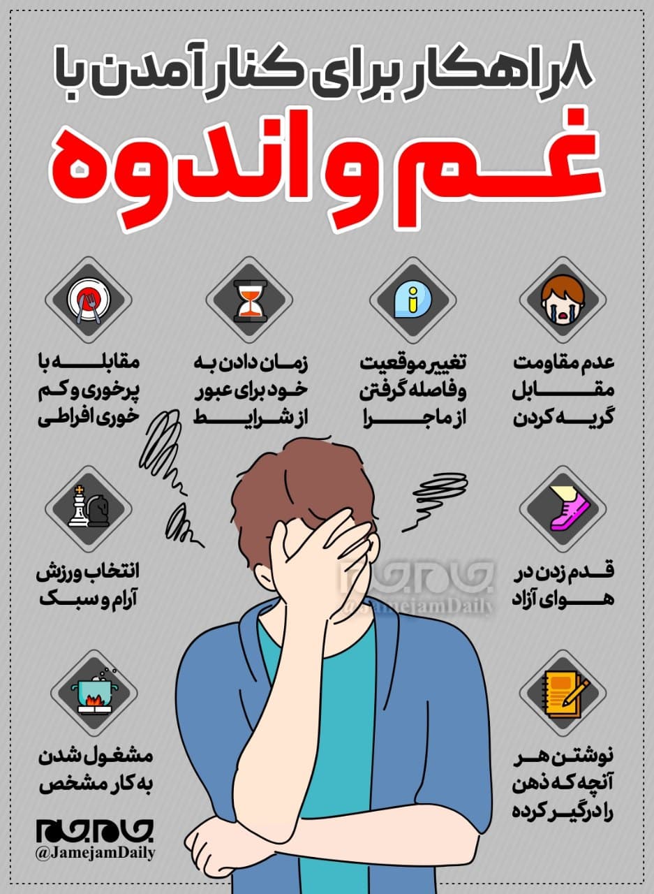 چگونه باید با غم و اندوه کنار آمد؟ چگونه باید با غم و اندوه کنار آمد؟