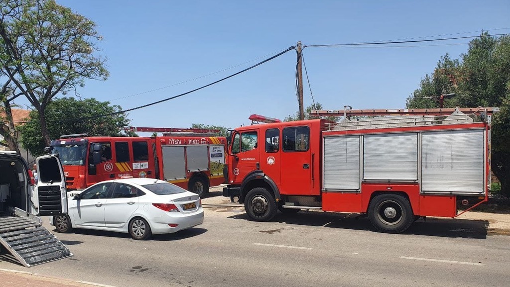 آتش سوزی گسترده در نزدیکی فرودگاه «بن گوریون» آتش سوزی گسترده در نزدیکی فرودگاه «بن گوریون»