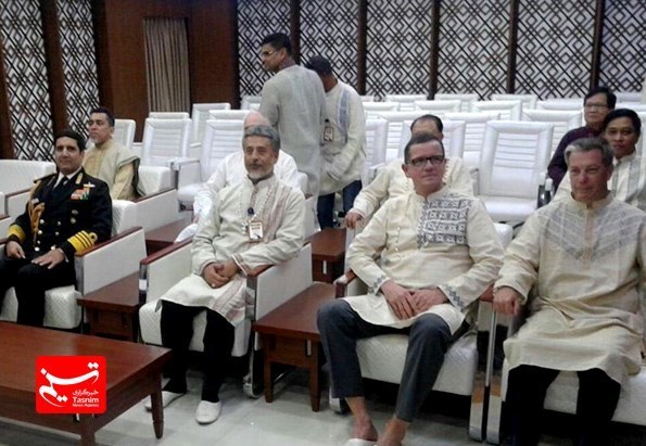 لباس متفاوت دریادار سیاری +عکس