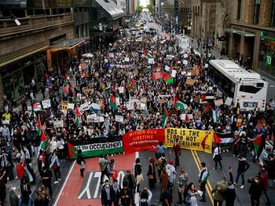 فیلم| محکومیت گسترده جنایات رژیم صهیونیستی؛ مقاومت فلسطین بار دیگر تل آویو را موشک باران کرد فیلم| محکومیت گسترده جنایات رژیم صهیونیستی؛ مقاومت فلسطین بار دیگر تل آویو را موشک باران کرد