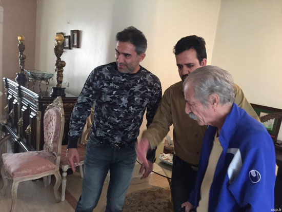 عیادت احمدرضا عابدزاده از منصور پورحیدری +تصاویر عیادت احمدرضا عابدزاده از منصور پورحیدری +تصاویر
