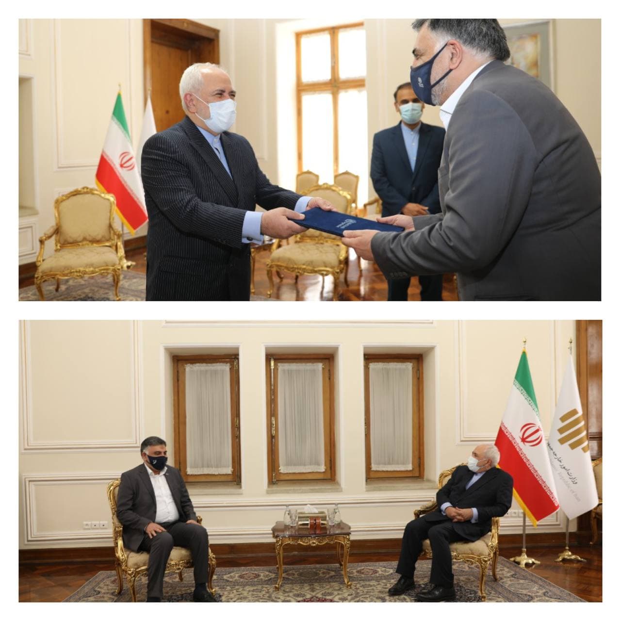 آغار ماموریت سفرای جدید کنیا و نیجریه و نماینده سازمان جهانی بهداشت در تهران آغار ماموریت سفرای جدید کنیا و نیجریه و نماینده سازمان جهانی بهداشت در تهران
