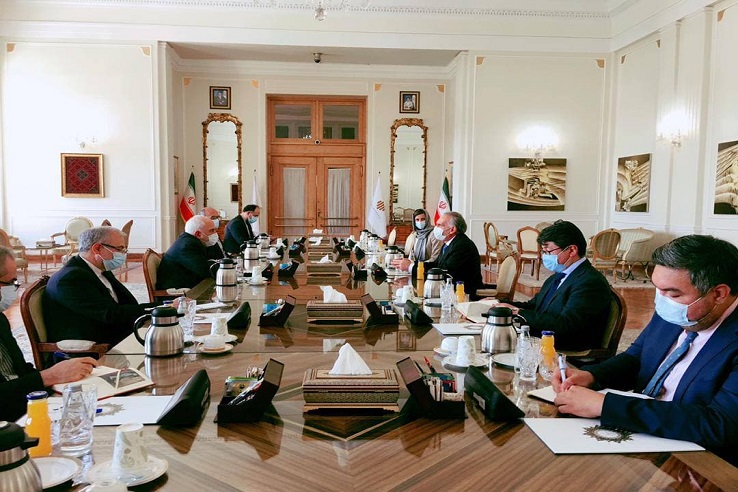 ظریف: فرایند‌های صلح باید در اختیار تمامی افغان‌ها و یمنی‌ها باشد