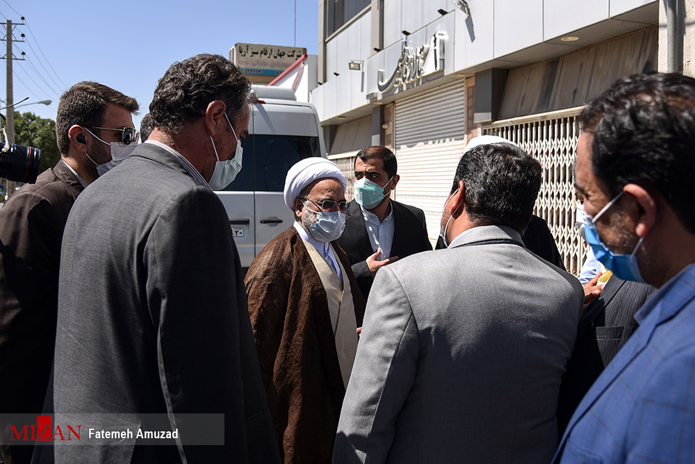 بازدید رئیس دیوان عدالت اداری از ۲ کارخانه در شهرک صنعتی صفادشت بازدید رئیس دیوان عدالت اداری از ۲ کارخانه در شهرک صنعتی صفادشت