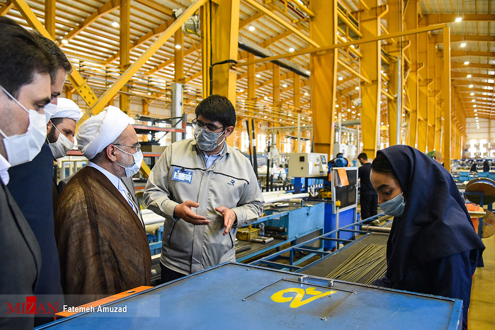 بازدید رئیس دیوان عدالت اداری از ۲ کارخانه در شهرک صنعتی صفادشت بازدید رئیس دیوان عدالت اداری از ۲ کارخانه در شهرک صنعتی صفادشت