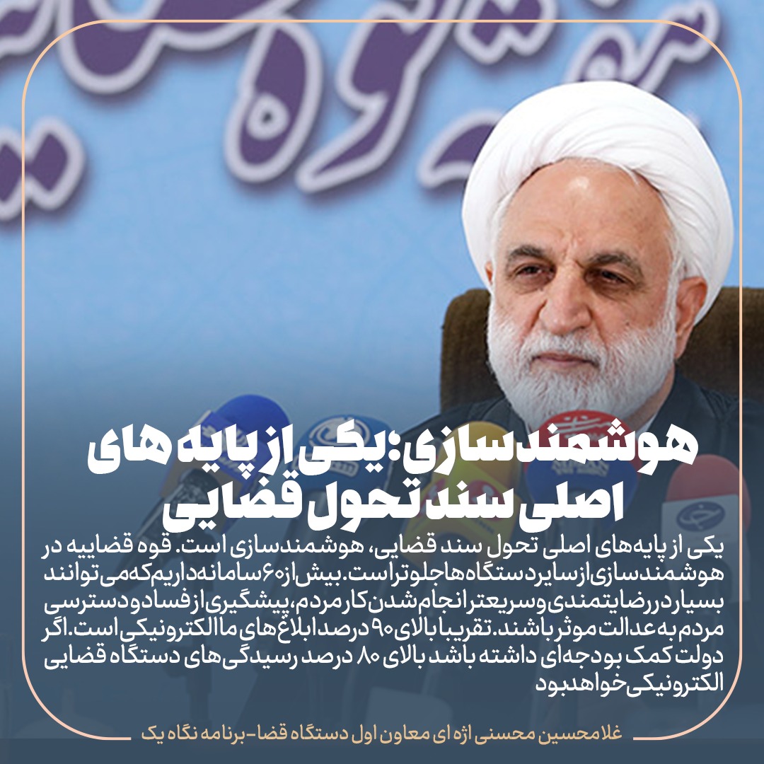 معاون اول قوه قضاییه: سند تحول قضایی قابل ارتقا، عملیاتی و اجرایی است/  مبارزه با فساد را باید همه باور کنیم