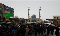 پیکر شهید مدافع حرم در قم تشییع شد