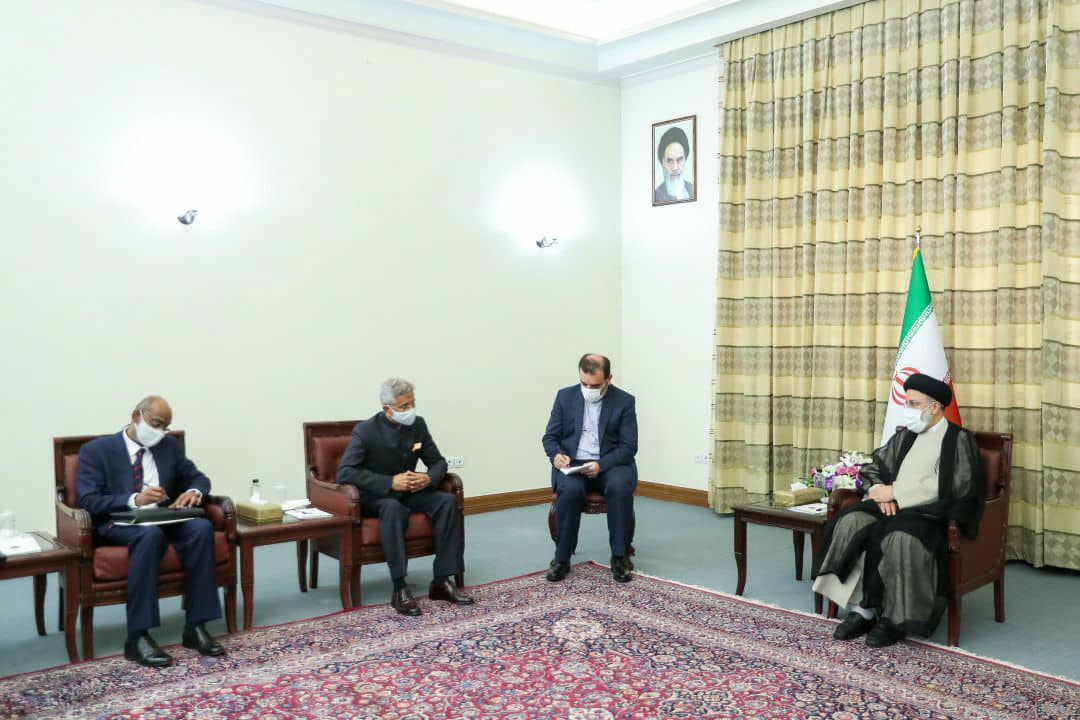 دیدار وزیر خارجه هند با آیت‌الله رییسی