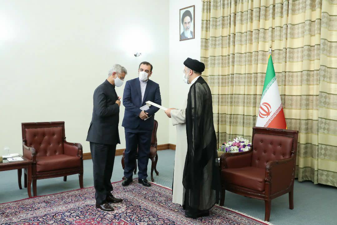 دیدار وزیر خارجه هند با آیت‌الله رییسی