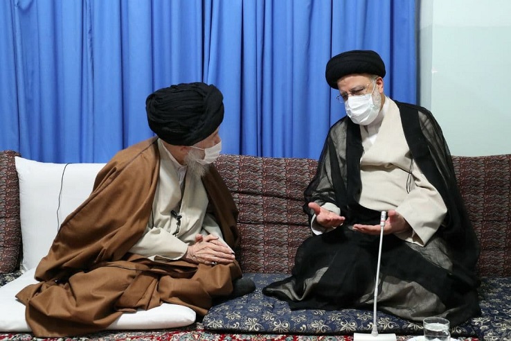 دیدار آیتالله رئیسی با مراجع تقلید دیدار آیتالله رئیسی با مراجع تقلید