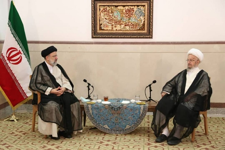 دیدار آیتالله رئیسی با مراجع تقلید دیدار آیتالله رئیسی با مراجع تقلید