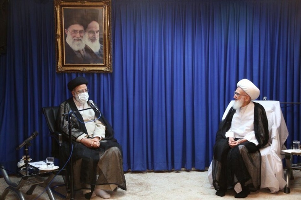 دیدار آیتالله رئیسی با مراجع تقلید دیدار آیتالله رئیسی با مراجع تقلید