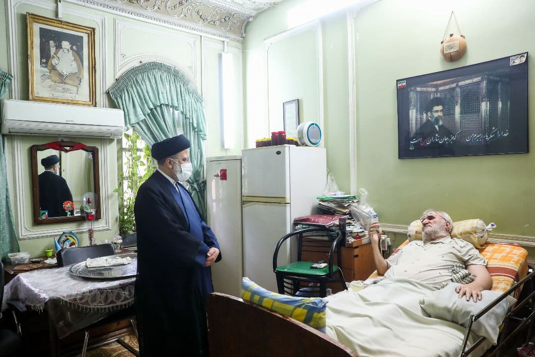 حضور سرزده رئیس جمهور منتخب در آسایشگاه جانبازان امام خمینی (ره)