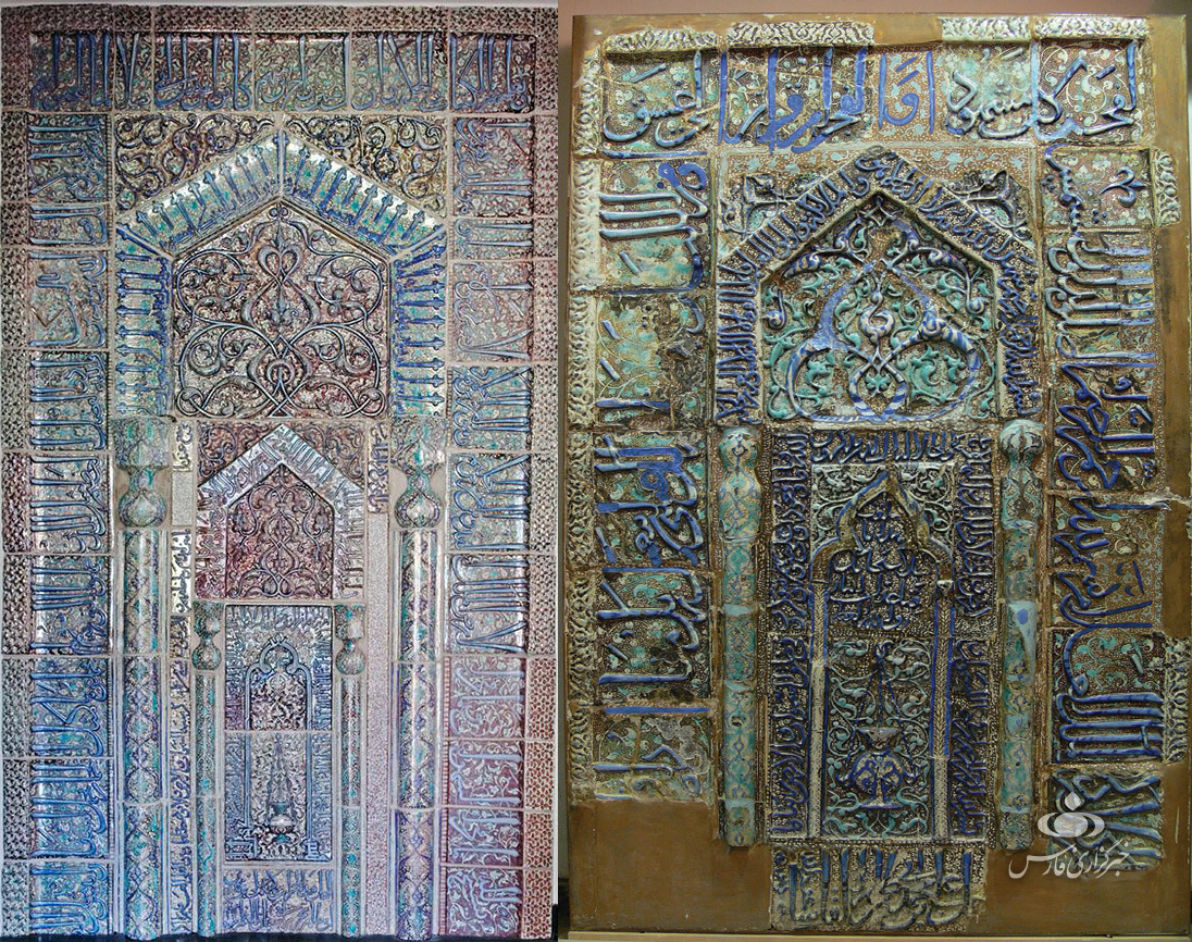 محراب «نجف»؛ محراب تاریخی حرم امام علی (ع) محراب «نجف»؛ محراب تاریخی حرم امام علی (ع)