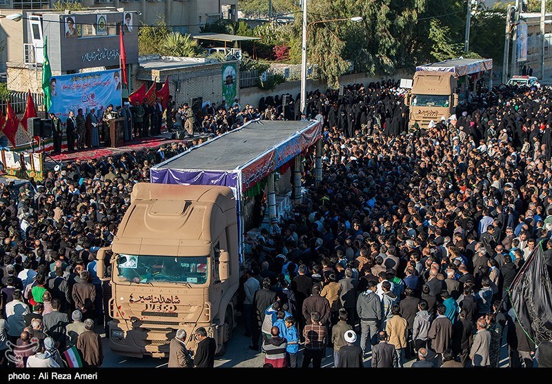 تشییع باشکوه شهدای گمنام بی‌نظیرترین حماسه‌ مردمی در شیراز بود