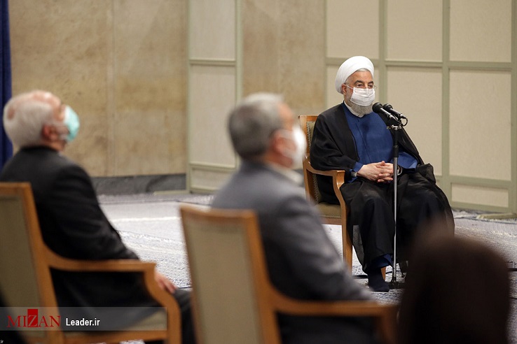 آخرین دیدار رئیسجمهور و هیئت دولت دوازدهم با رهبر انقلاب فرصت خدمت یک نعمت است