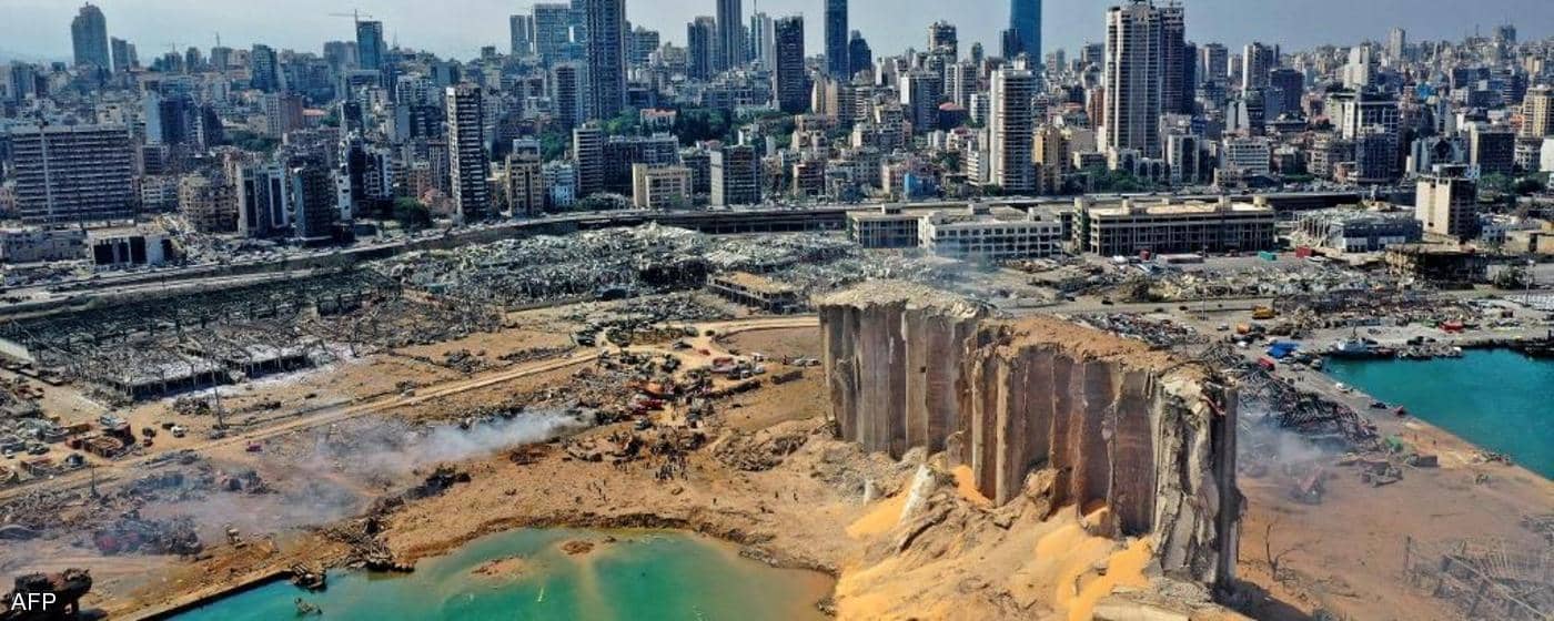 فیلم| بندر بیروت یک سال پس از انفجار