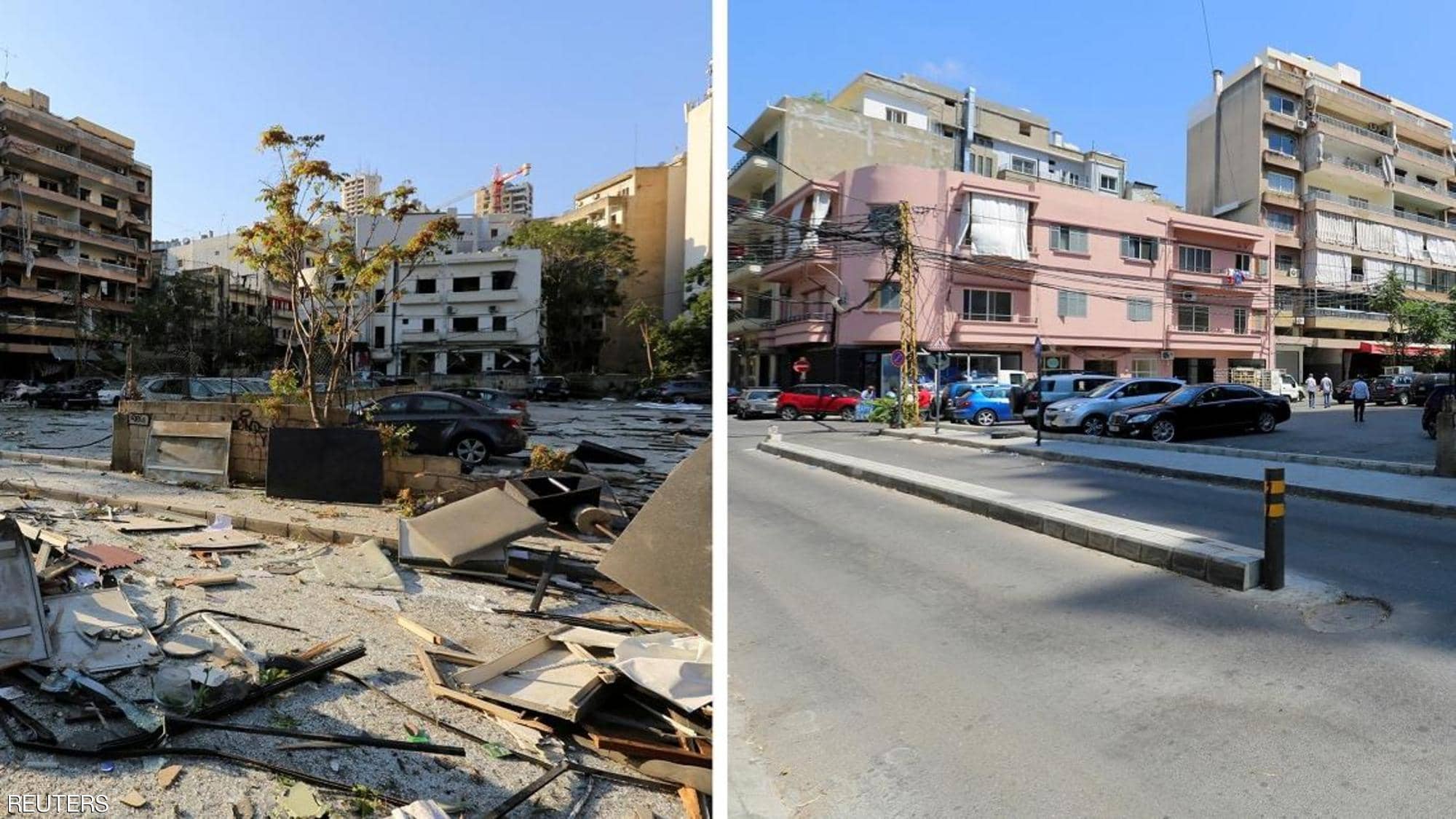 فیلم| بندر بیروت یک سال پس از انفجار
