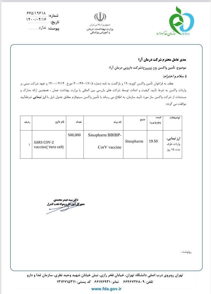 ماجرای تامین واکسن کرونای خارجی و تولید داخل؛ ایران چند مسیر را برای تأمین واکسن طی کرد؟ ماجرای تامین واکسن کرونای خارجی و تولید داخل؛ ایران چند مسیر را برای تأمین واکسن طی کرد؟