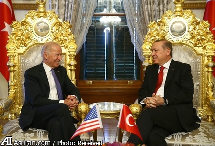 دیدار معاون اوباما با اردوغان +عکس