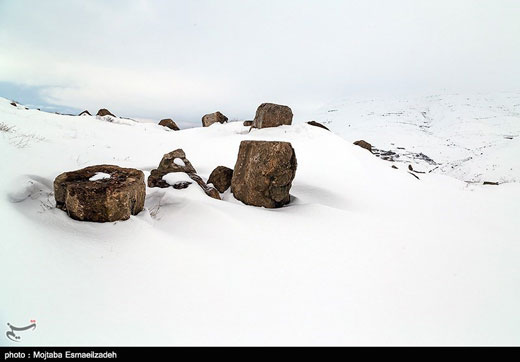 طبیعت برفی آذربایجان غربی + تصاویر