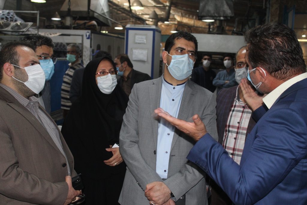 بررسی مشکلات ۳ واحد تولیدی در جریان بازدید میدانی دادستان شهریار بررسی مشکلات ۳ واحد تولیدی در جریان بازدید میدانی دادستان شهریار