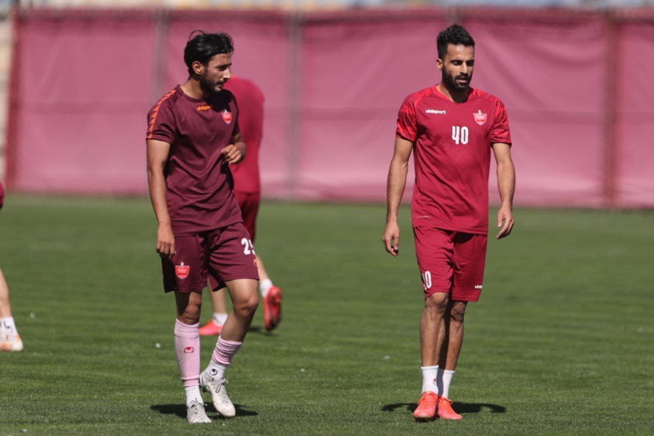 تمرین امروز پرسپولیس برگزار شد تمرین امروز پرسپولیس برگزار شد