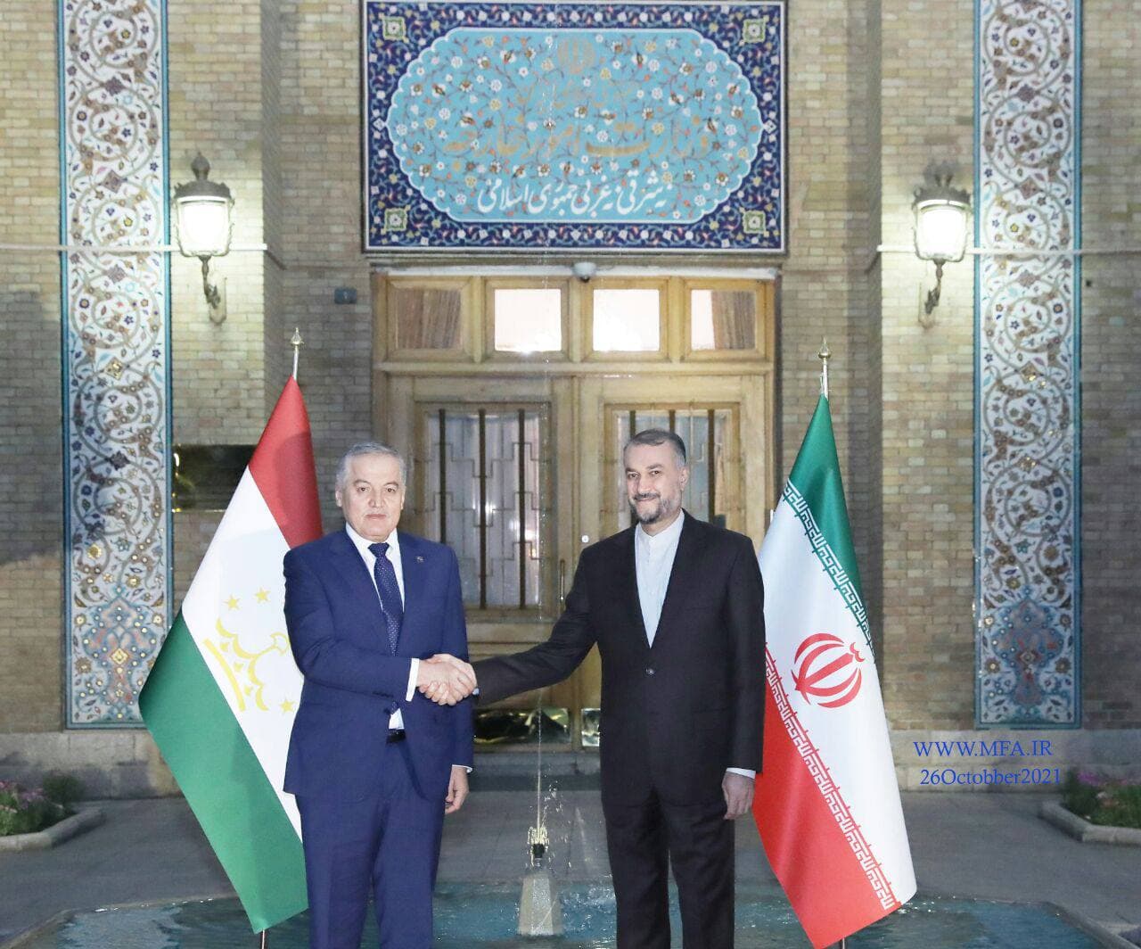 وزیر امور خارجه تاجیکستان وارد تهران شد وزیر امور خارجه تاجیکستان وارد تهران شد