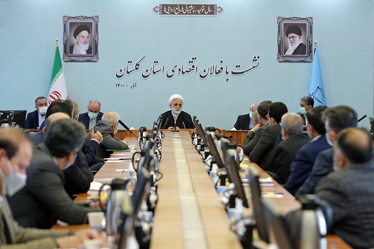 رئیس قوه قضاییه: در جریان سفر استانی این اهتمام را خواهیم داشت که به آنچه قول میدهیم جامه عمل بپوشانیم و به صرف حرف زدن و قولدادن اکتفا نکنیم رئیس قوه قضاییه: در جریان سفر استانی این اهتمام را خواهیم داشت که به آنچه قول میدهیم جامه عمل بپوشانیم و به صرف حرف زدن و قولدادن اکتفا نکنیم