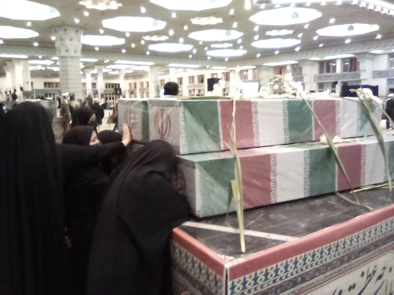 مراسم وداع با ۱۵٠شهید دوران دفاع مقدس آغاز شد مراسم وداع با ۱۵٠شهید دوران دفاع مقدس آغاز شد