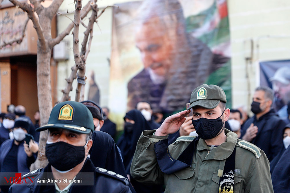 وداع باشکوه با مسافران فاطمی/اهتزاز پرچم افتخار شهدای گمنام در ۲۵ استان کشور