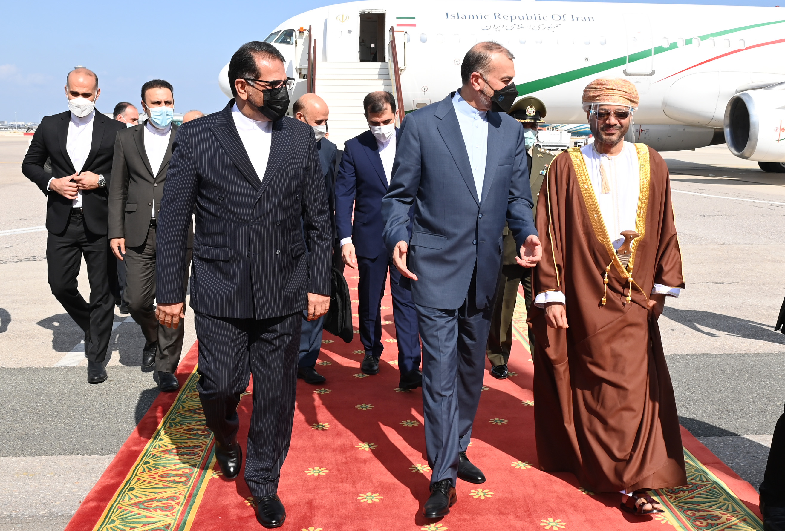 امیرعبداللهیان وارد عمان شد امیرعبداللهیان وارد عمان شد