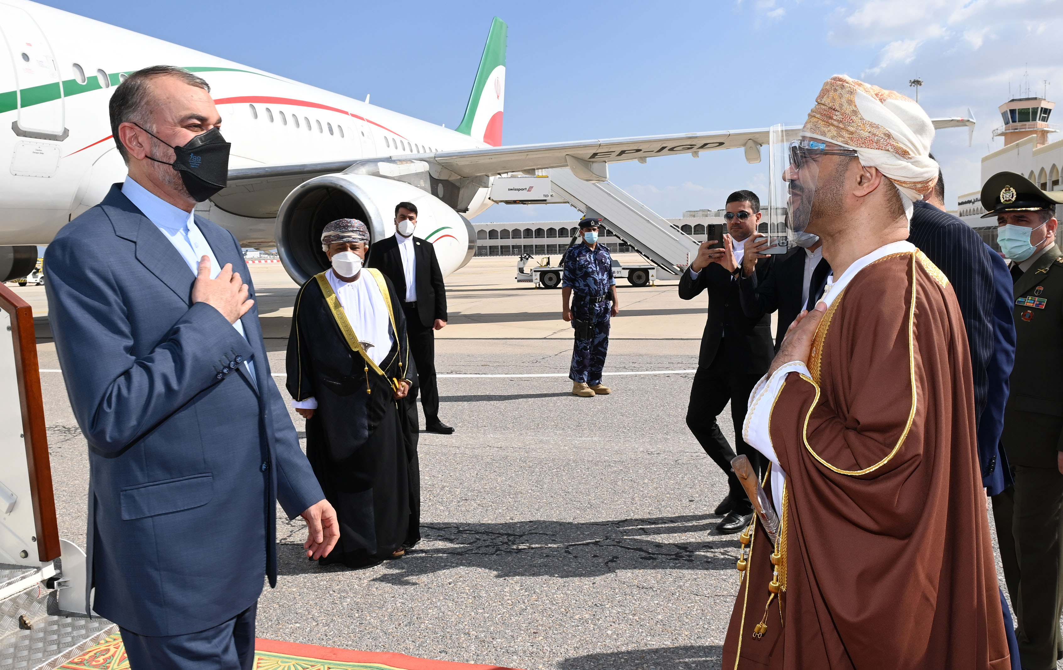 امیرعبداللهیان وارد عمان شد امیرعبداللهیان وارد عمان شد