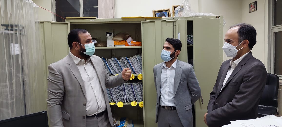 دادستان تهران از دادسرای عمومی و انقلاب ناحیه ۱۶ شبانه بازدید کرد