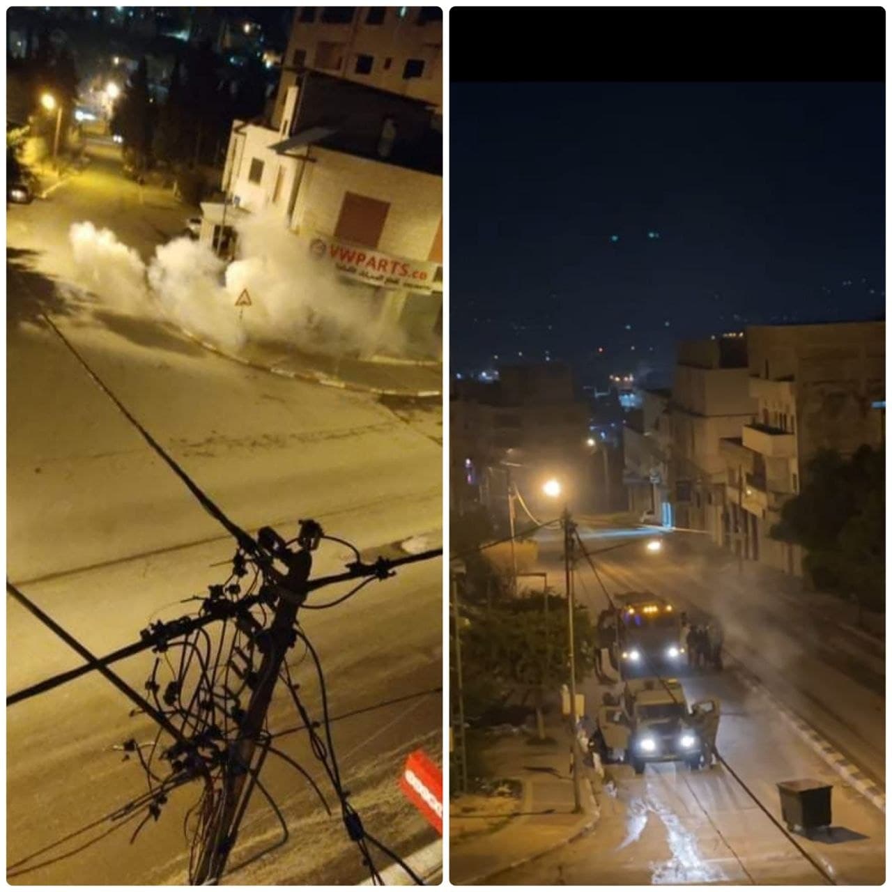 درگیری نظامیان صهیونیست با فلسطینیان در نابلس درگیری نظامیان صهیونیست با فلسطینیان در نابلس