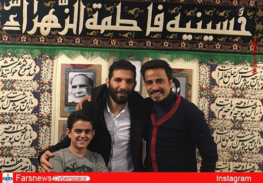 بازیگر و مجری جوان در هیات حدادیان + عکس بازیگر و مجری جوان در هیات حدادیان + عکس