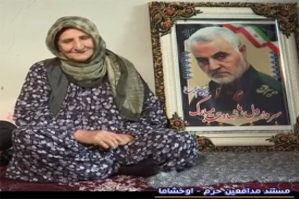 «حاج قاسم» مثل پسرم بود/ پیمودن ۲ هزار کیلومتر برای مراسم تشییع