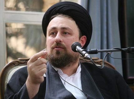 سیدحسن خمینی در حسینیه جماران رای خود را به صندوق انداخت