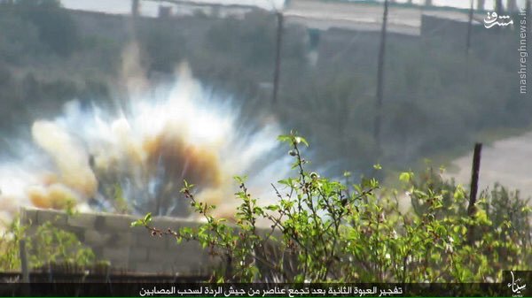 انهدام گشتی مصری در حمله داعش +عکس انهدام گشتی مصری در حمله داعش +عکس
