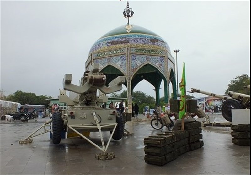 برپایی نمایشگاه تجهیزات دفاعی در مناطق عملیاتی دفاع مقدس