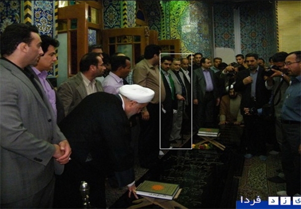 ماجرای مدل عجیب نشستن برادر رئیس جمهور+تصاویر ماجرای مدل عجیب نشستن برادر رئیس جمهور+تصاویر