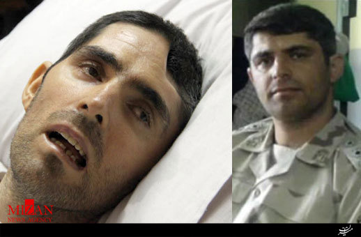 اعطای نشان شجاعت به شهید زنده لرستانی