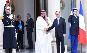 مدال افتخار فرانسه به ولیعهد عربستان رسید!