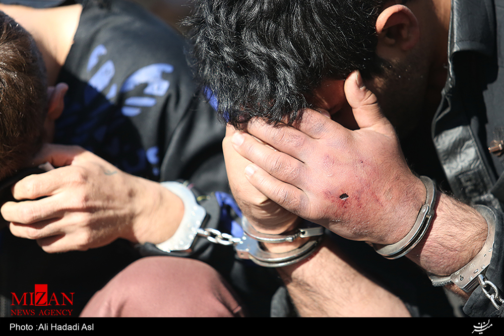 دستگیری سارقین در تهران +تصاویر دستگیری سارقین در تهران +تصاویر