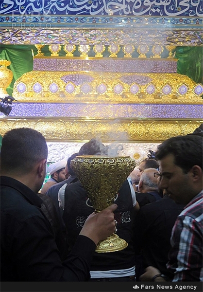 رونمایی ضریح جدید «حبیب بن مظاهر» +تصاویر