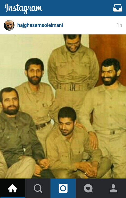 عکس دیده نشده از سردار سلیمانی عکس دیده نشده از سردار سلیمانی