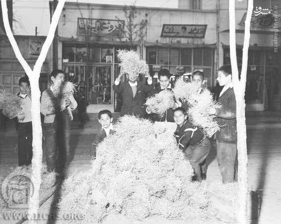 چهارشنبه سوری در تهران قدیم +عکس