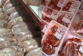 افزایش قیمت مرغ در آستانه نوروز+نرخ انواع گوشت