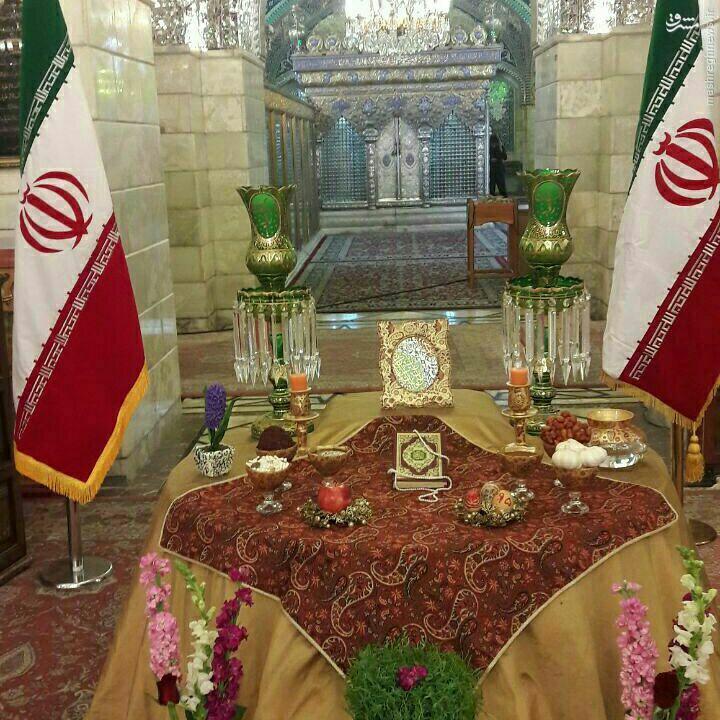 سفره هفت سین در حرم حضرت رقیه(س) +عکس سفره هفت سین در حرم حضرت رقیه(س) +عکس